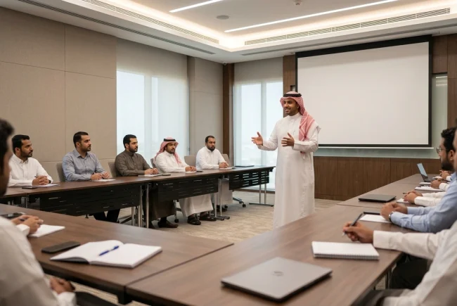 أفضل دورات في السعودية: دليلك لاختيار دورة إعداد المدربين TOT ودورات مهارات الإلقاء والتأثير